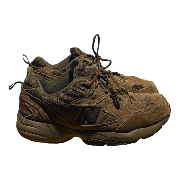 New Balance Other - New Balance 608 V5 Suede Brown Leather Training Sneakers Men's Size 11.5 Comfort